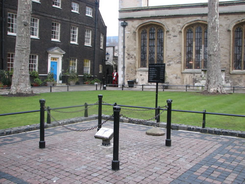 Where Anne Boleyn died
